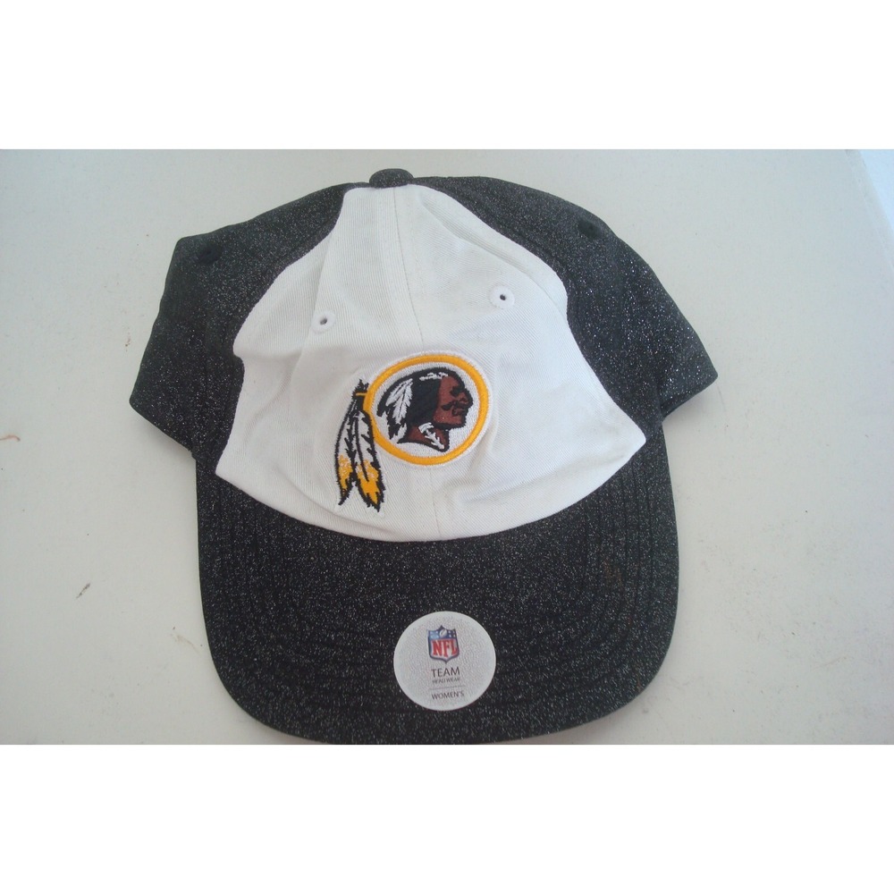WASHINGTON NFL GLITTER Strapback BEACH GOLF DEADSTOCK HAT CAP VINTAGE H3
